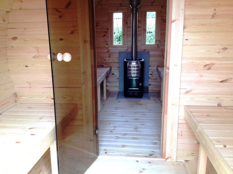 Drevená sauna 4,5m