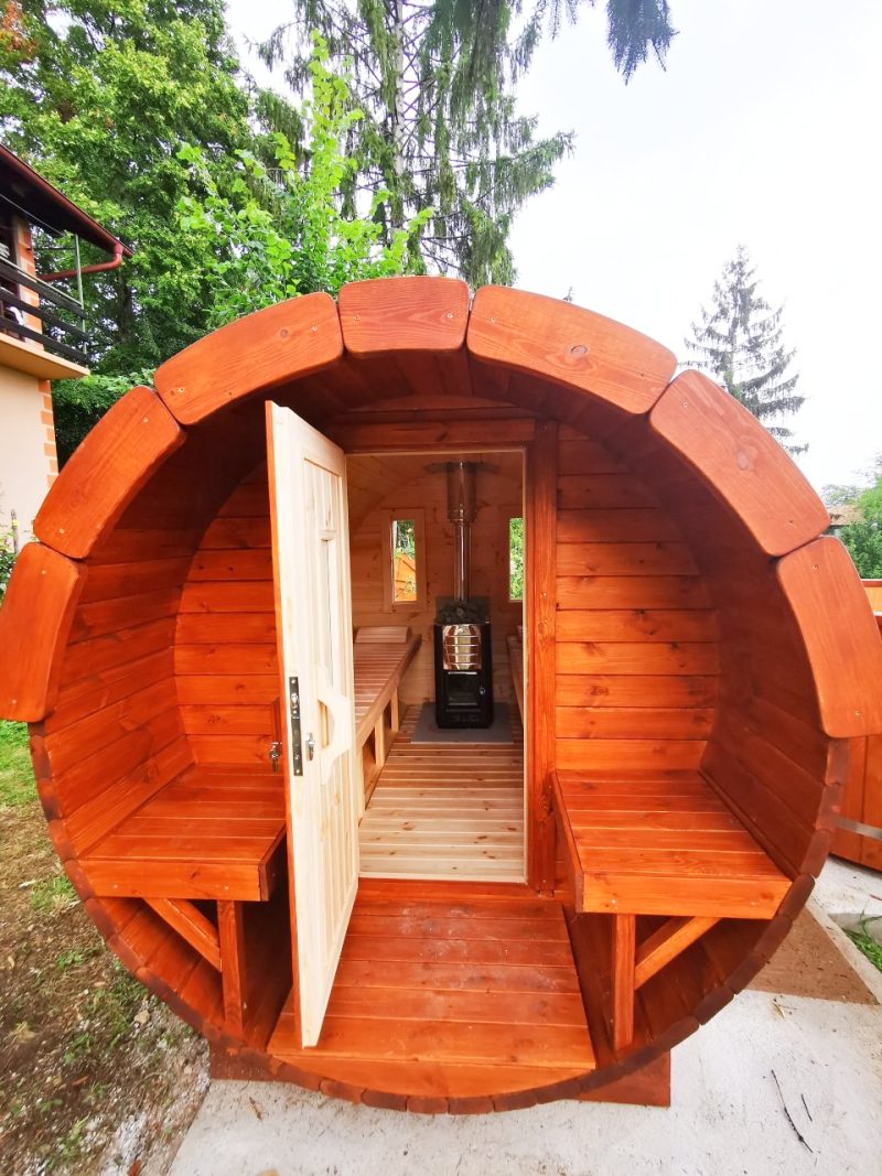 Drevená sauna 3m