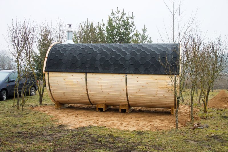 Drevená sauna 4,5m