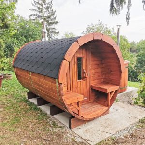 Drevená sauna 3m