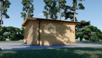 MARTA drevený záhradný domček (66 mm), 5x4 m, 20 m²