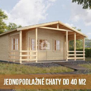 Jednopodlažné chaty do 40 m2