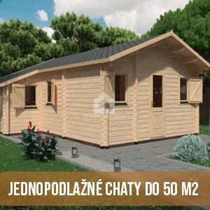 Jednopodlažné chaty do 50 m2