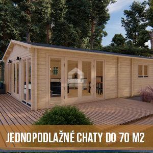 Jednopodlažné chaty do 70 m2